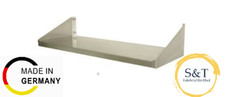 Wandbord Edelstahlregal