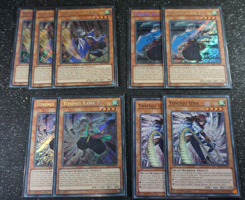 Yugioh yosenju mini sammlung - yosenju,