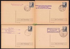 B19628 4x blanko Karte DDR