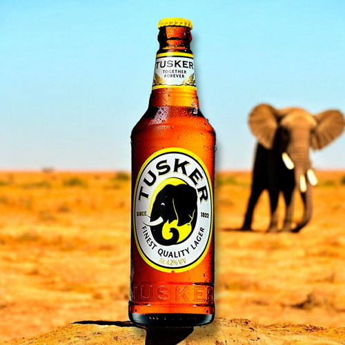 Tusker bier das lager - tusker,