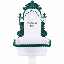 Wandbrunnen Antik-Stil Gartenbrunnen Brunnen Waschbecken Aluminium