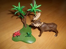 Playmobil Elch und Landschaft