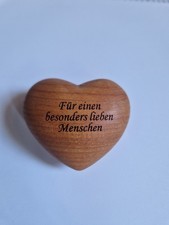 HolzHerz Herz Handschmeichler Freundschaft LIEBE