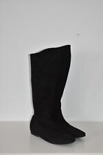 DUO? Stiefel aus Wildleder Schwarz Größe 39