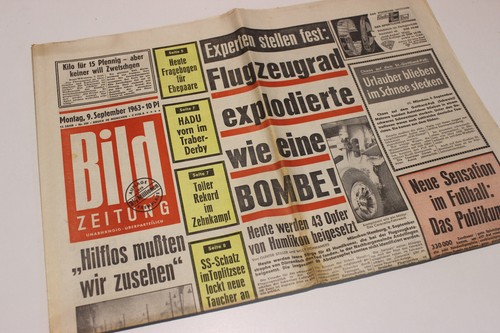 Bildzeitung 1963 - bildzeitung, 09.09.1963