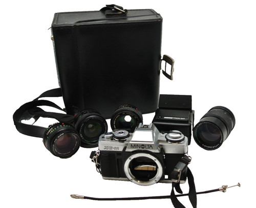 Minolta 4 objektive - xg-m,