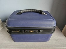 Goldenman Kosmetikkoffer / Beautycase - Hartschale dunkelblau-schwarz