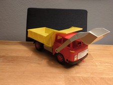 DDR SPIELZEUG PIKO LKW KIPPER MIT SCHAUFEL PLAHO PLASTICART ELMES MSB