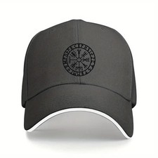 Wikinger Vegvisir Dunkel-Grau