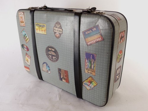 Alter reise koffer mit - reise,