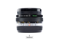 Olympus OM System Zuiko 16mm F3.5 Auto Fisheye #106587