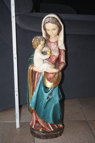 Alte holz figur madonna - alte,
