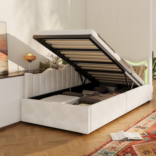 Boxspringbett 90x200 mit - boxspringbett,