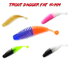 Trout Dagger 60mm, Forellenköder, Gumiiköder, Kustköder, Trout baits AKS Fishing