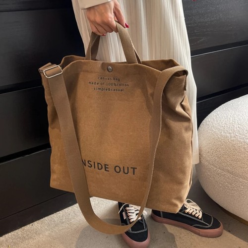 Canvas tasche schultertasche - canvas,