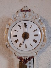 Jockele Porzellan Uhr Mit Wecker.