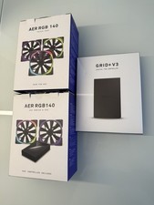 NZXT AER RGB 140 (5 Stück) & HUE+ Cont. & GRID+ V3 Digital Fan Controller Lüfter