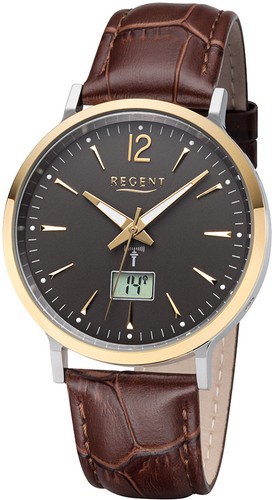 Regent herrenuhr funk leder - regent,