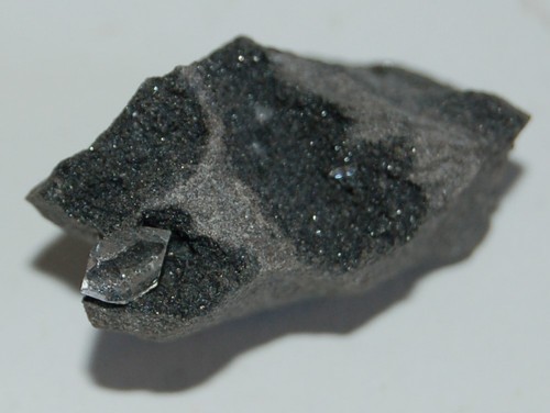 Herkimer diamant in - diamant, (quarz)