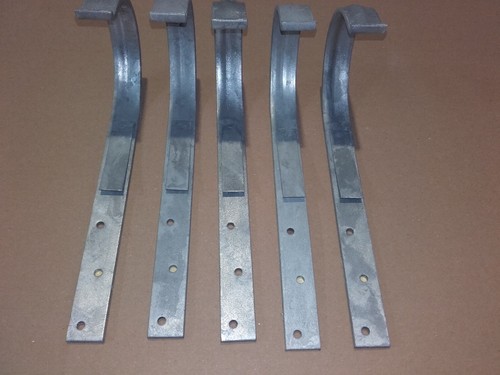 Ein stück dachrinnen halter - stück, dachrinnen-halter