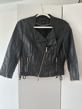 Taifun Kunstlederjacke Schwarz *Gr. 38* Neu*