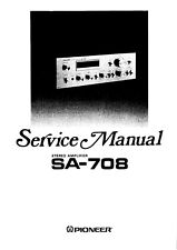 Service Manual-Anleitung für Pioneer SA-708