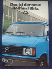 Opel Bedford Blitz Prospekt