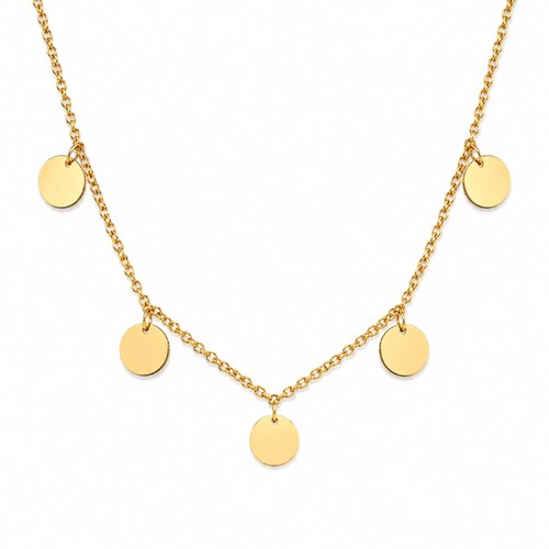 Damen kette münzkette gold - kette,