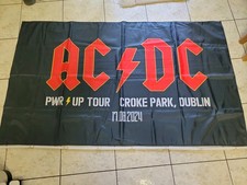 AC/DC Fahne /Croke Park Dublin /PWR⚡️UP/2024
