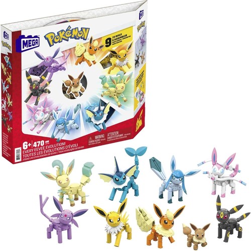 Mega pokemon bauspielzeug set - pokemon,