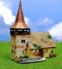 KIBRI Spur N 7004 DORFKIRCHE SERTIG Kirche Gotteshaus - beleuchtet  | B302