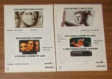 Seltene Werbung PHILIPS MATCHLINE PANORAMA Fernseher & S-VHS Videorecorder 1991