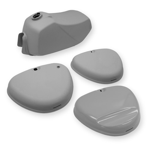 Tank seitendeckel set - tank,