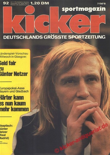 Kicker sportmagazin 92 - kicker,