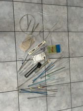 Ca. 30 Stricknadeln Nadelspiel Verschiedene Groessen Nadeln