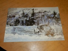 aus Porsche Kalender 1988, von Walter Gotschke, Wettfahrt München - Rom 1951.