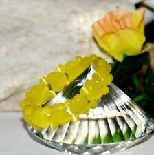 Arm-Schmuck, Arm-Bänder, Kristall Glas Armband 1 Stück neu Farbe Gelb