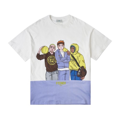 Fendi baumwoll shirt mit - fendi, baumwoll-t-shirt