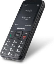 Panasonic KX-TF200 Handy Schwarz Dualband GSM Radio Kamera Senioren