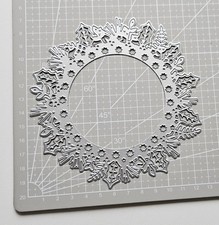 * Stanzschablone * Grosser Weihnachtskranz *