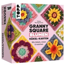 Granny square blumen - square,
