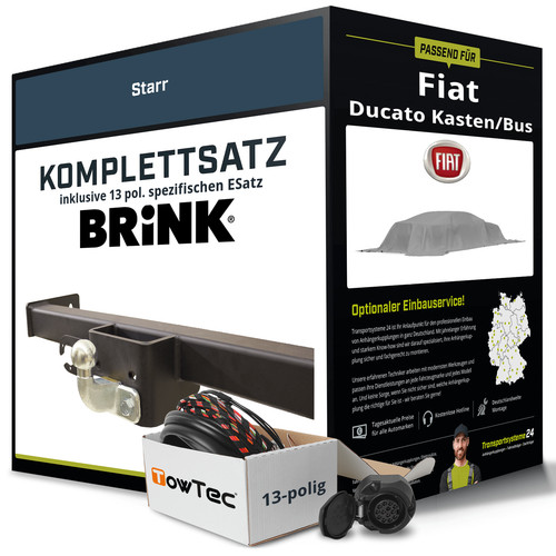 Anhängerkupplung brink starr - anhängerkupplung,