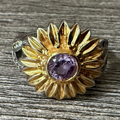 925 sterlingsilber ring - sterlingsilber, blume