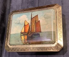 ARKO Kaffee Blechdose mit Segelschiff