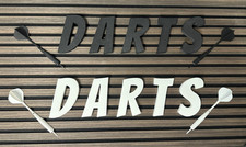 DARTS Schriftzug mit 3D