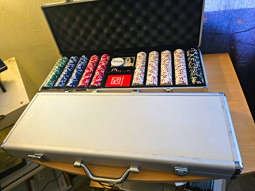 Poker chipkoffer casino - poker,