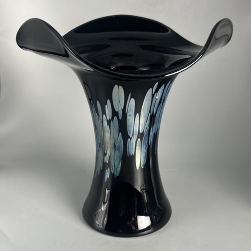 Glas vase eisch irisierende - vase;,
