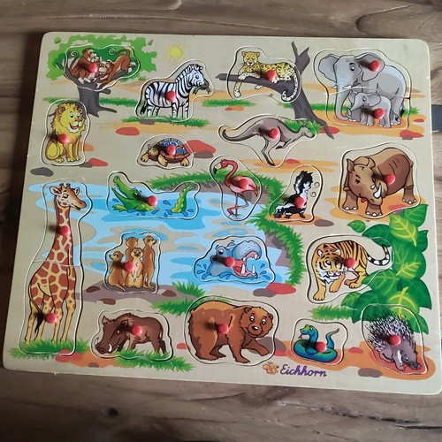 Eichhorn holz steckpuzzle - eichhorn,