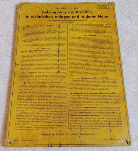 Altes blechschild schild - altes,