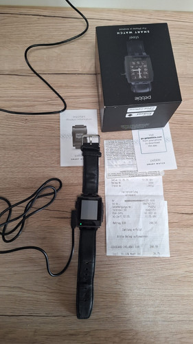 Pebble steel smartwatch - pebble,